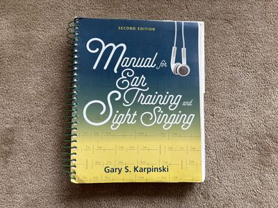 Manual for Ear Training and Sight Singing (2nd Edition)