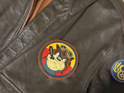 World War 2 A-2 Leather Flight Jacket