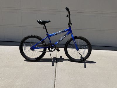 Huffy Rock It 20-inch BMX Freestyle Bike Blue - Good Condition