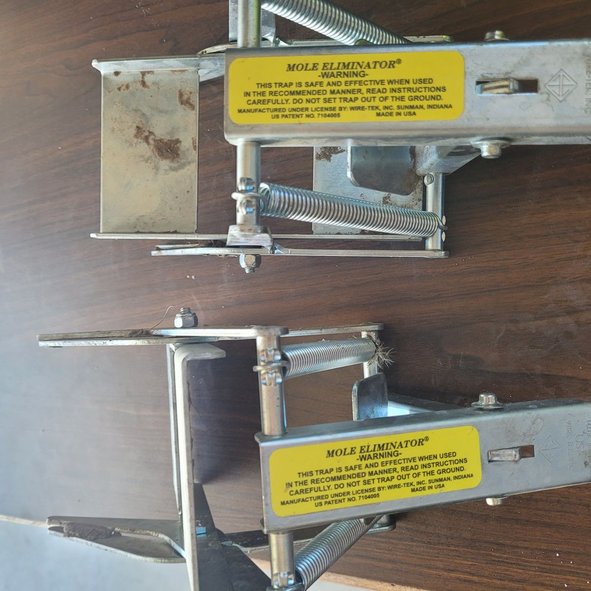 2 Mole Eliminator Traps