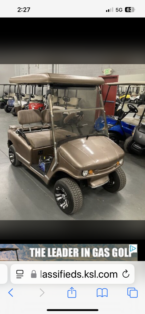 2006 Western conversion Golf Cart