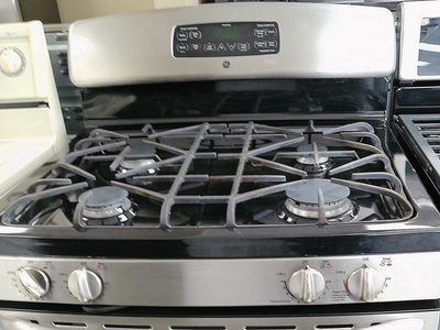 Gas Range~Stainless Steel~90 Day Guarantee~Works Great