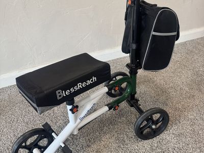 Like New Knee Ankle Scooter Pouch Broken Leg