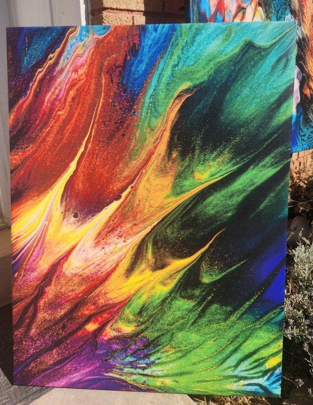 Abstract Art Acrylic Canvas Paintings