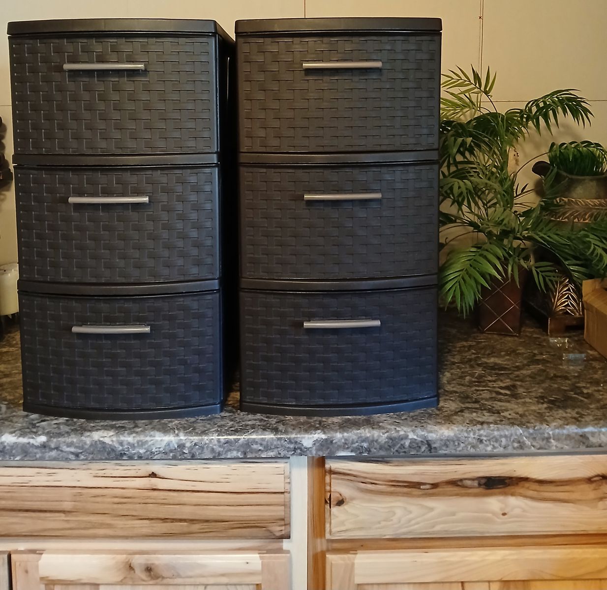 2 Storage Stackers, like new.