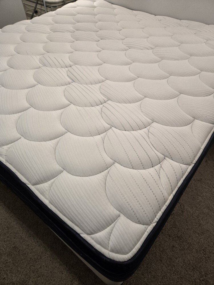 King Size Serta Mattress + Box Springs