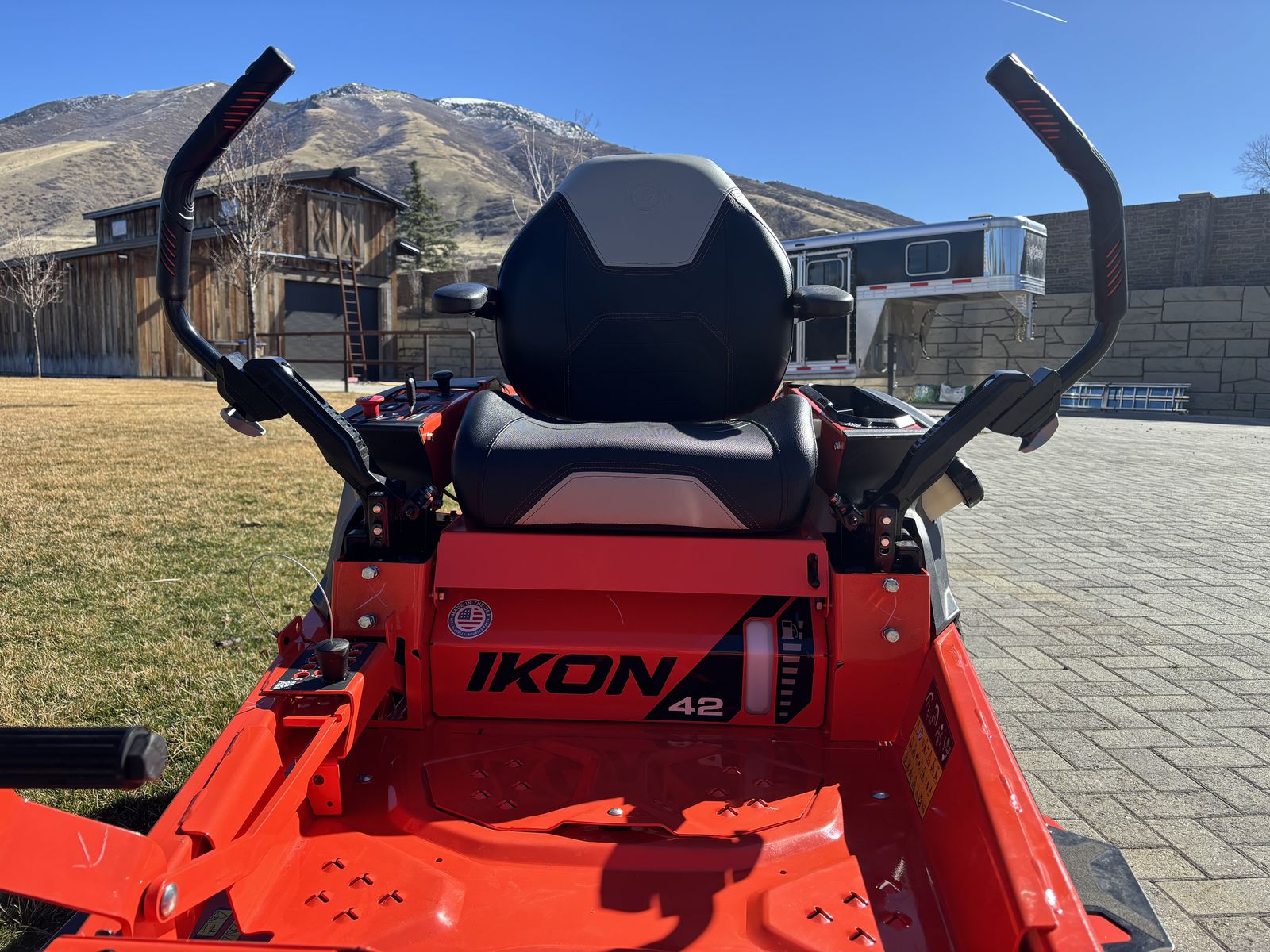 Riding lawn mower Adrien’s with Kawasaki motor