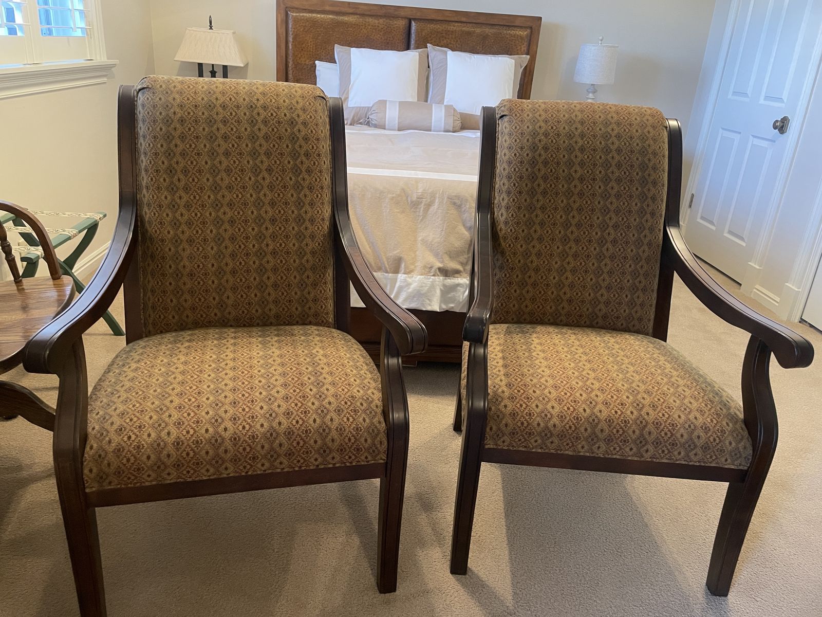 Pair Of Formal Armchairs