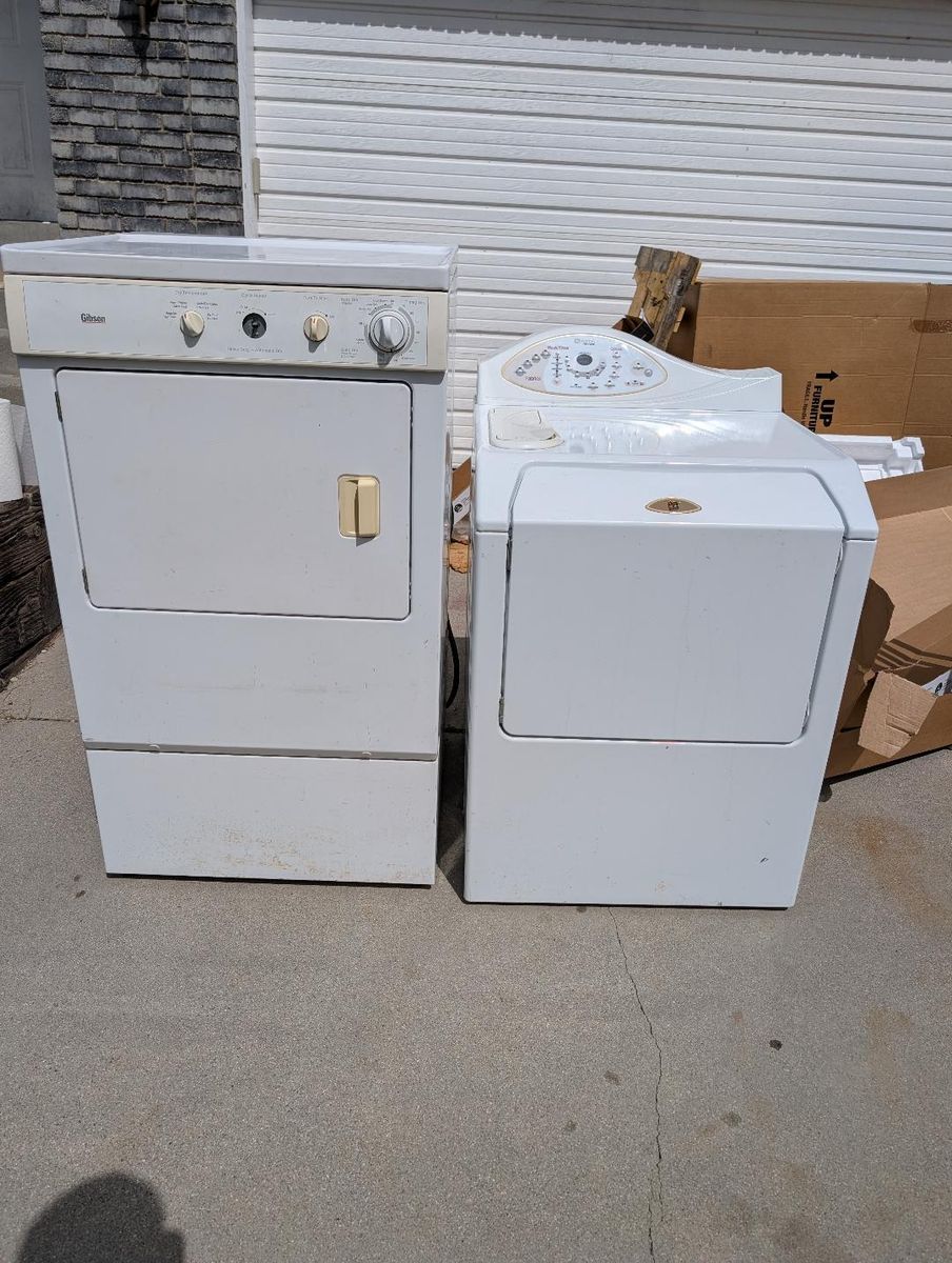 Washer and Dryer