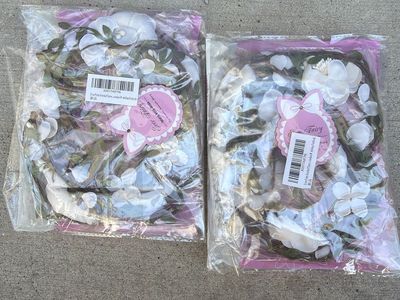 Ever Fairy Floral Hair Crown Flower Garland Set (2 Pack)