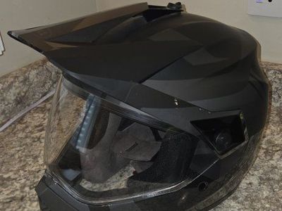 Bell Motorcycle Dirt Bike Helmet Size Medium 57-58cm Black