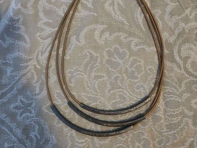 Gold and Gun Metal Neckalce