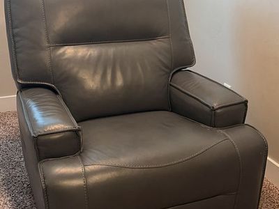 Mathis Home M144-31U Rocking Chair & Power Recliner (Originally $2,000)