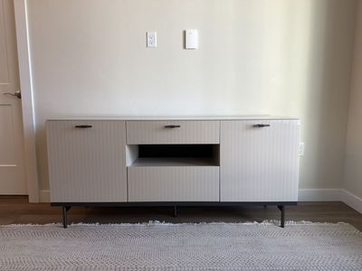 Modern high end Italian TV stand
