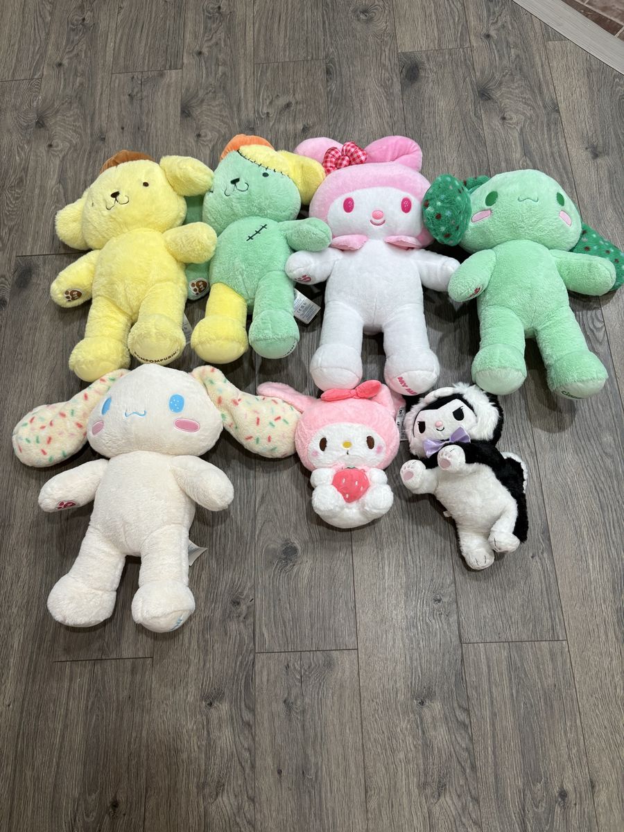 BAB Sanrio plushies