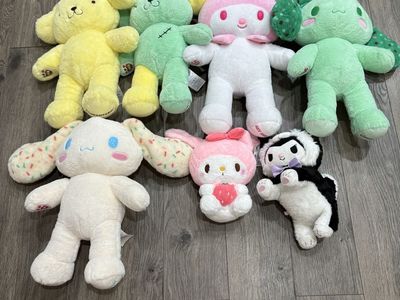 BAB Sanrio plushies