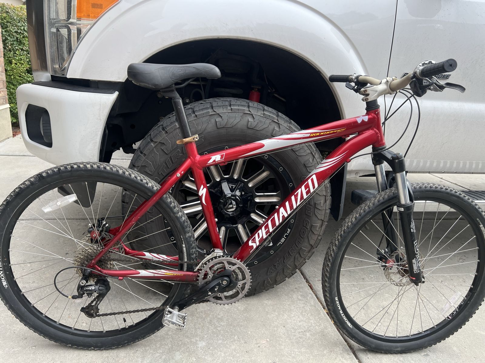 Specialized Rockhopper Mountain Bike Red Hardtail 26 Inch