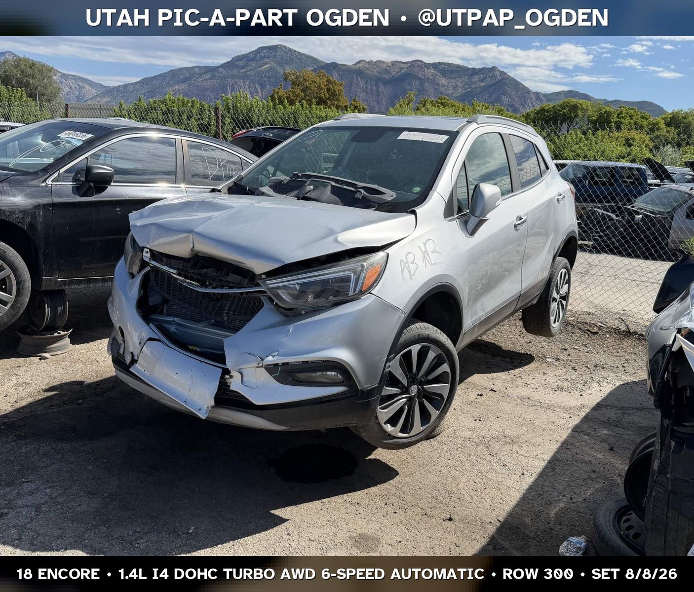 New Arrival - 2018 Buick Encore Parts - UTPAP Ogden