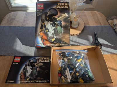 Lego Star Wars: Jango Fett's Ship “Slave 1” (7153) – used (discontinued) with packaging