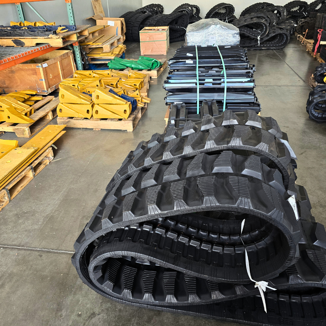 Tracks for Excavator, Mini Excavator, Backhoe- Bucket Teeth, Buckets. Cat, Kubota, Bobcat, John Deere, Komatsu, Sany, Kobelco