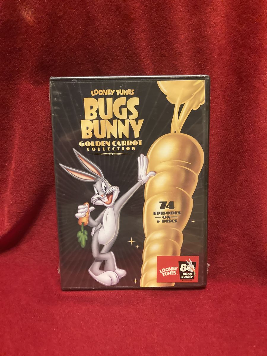 Bugs Bunny Golden Carrot Collection DVDs 74 Episodes 5 Discs New