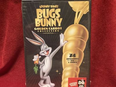 Bugs Bunny Golden Carrot Collection DVDs 74 Episodes 5 Discs New