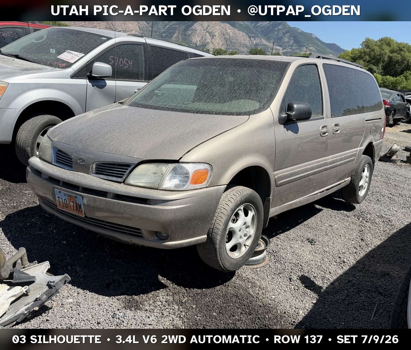 2003 Oldsmobile Silhouette Parts - UTPAP Ogden