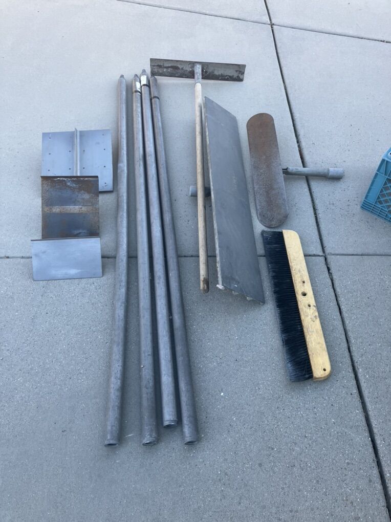 Cement Finishing Tools