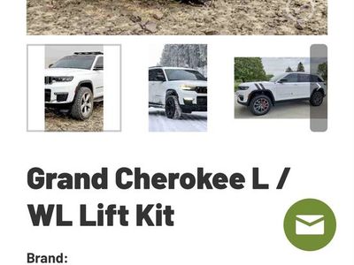 Grand Cherokee L lift kit