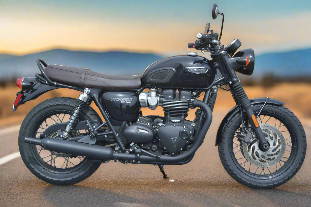 2020 Triumph Bonneville T120 - NEW TIRES - Cafe Standard Cruiser -