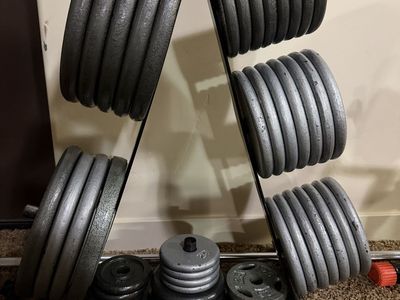 weight plate set