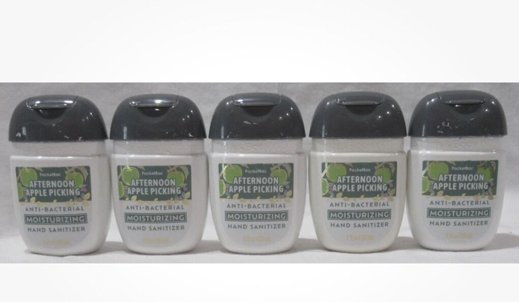 5x Afternoon Apple Picking Moisturizing Sanitizers