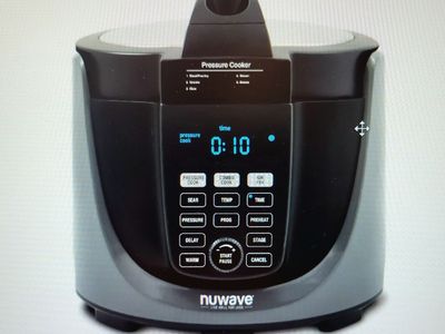 NUWAVE DUET PRESURE COOKER & AIR FRYER COMBO