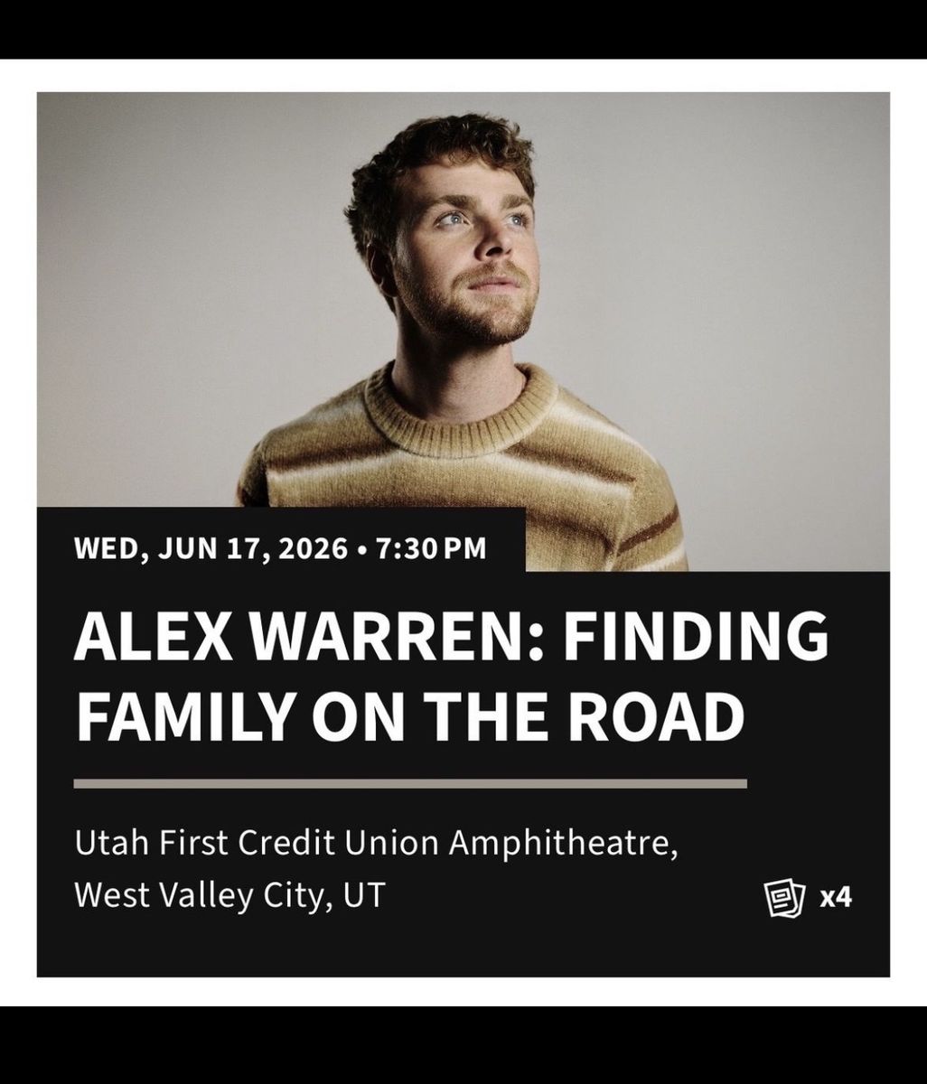 Alex Warren ticket - Grand Pit! 1 TICKET