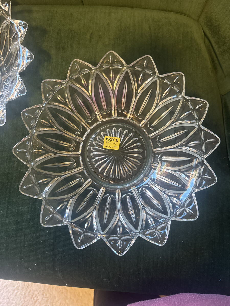 Crystal Serving Bowl