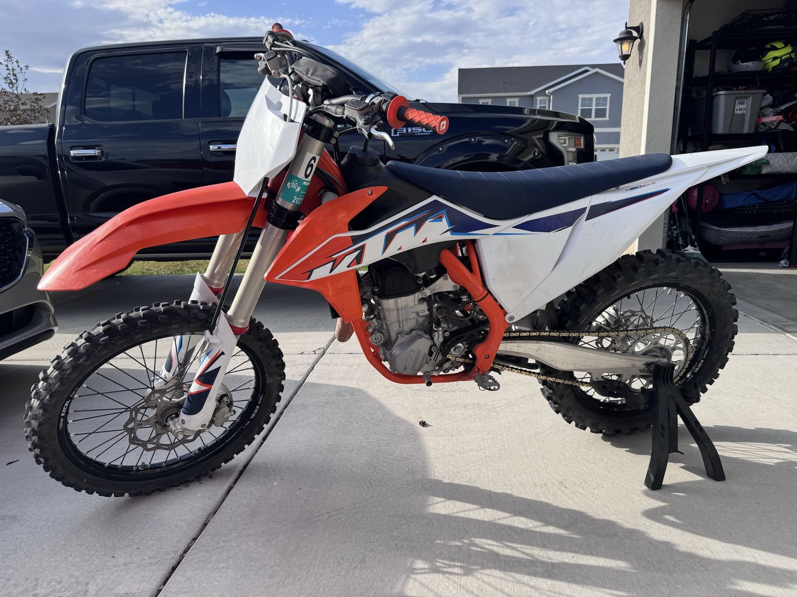 KTM SX-F 450 Motocross Dirt Bike - Excellent Condition