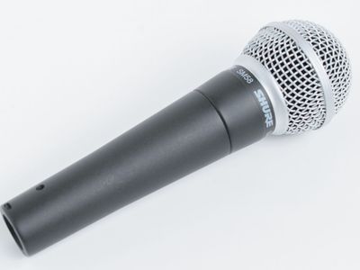 Shure SM58 microphone in great condition.