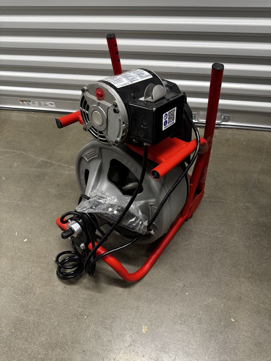 K-400 AutoFeed Drain Cleaning Snake Auger NEW
