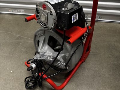 K-400 AutoFeed Drain Cleaning Snake Auger NEW