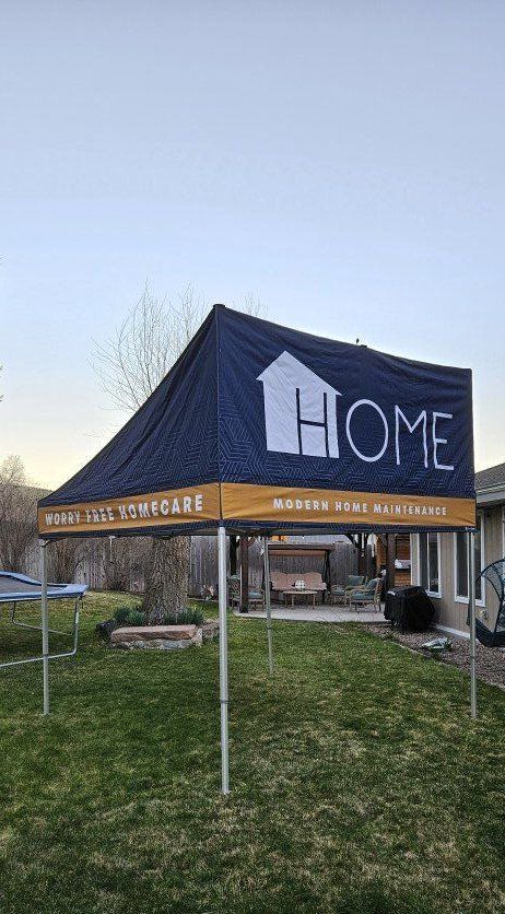 TentCraft 15'x15' pop up show awning