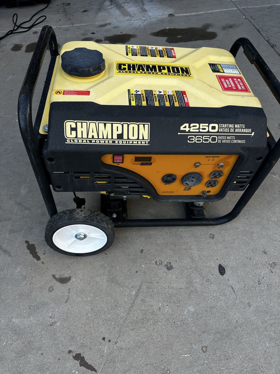 Champion generator
