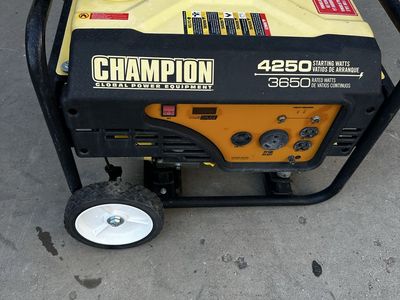 Champion generator