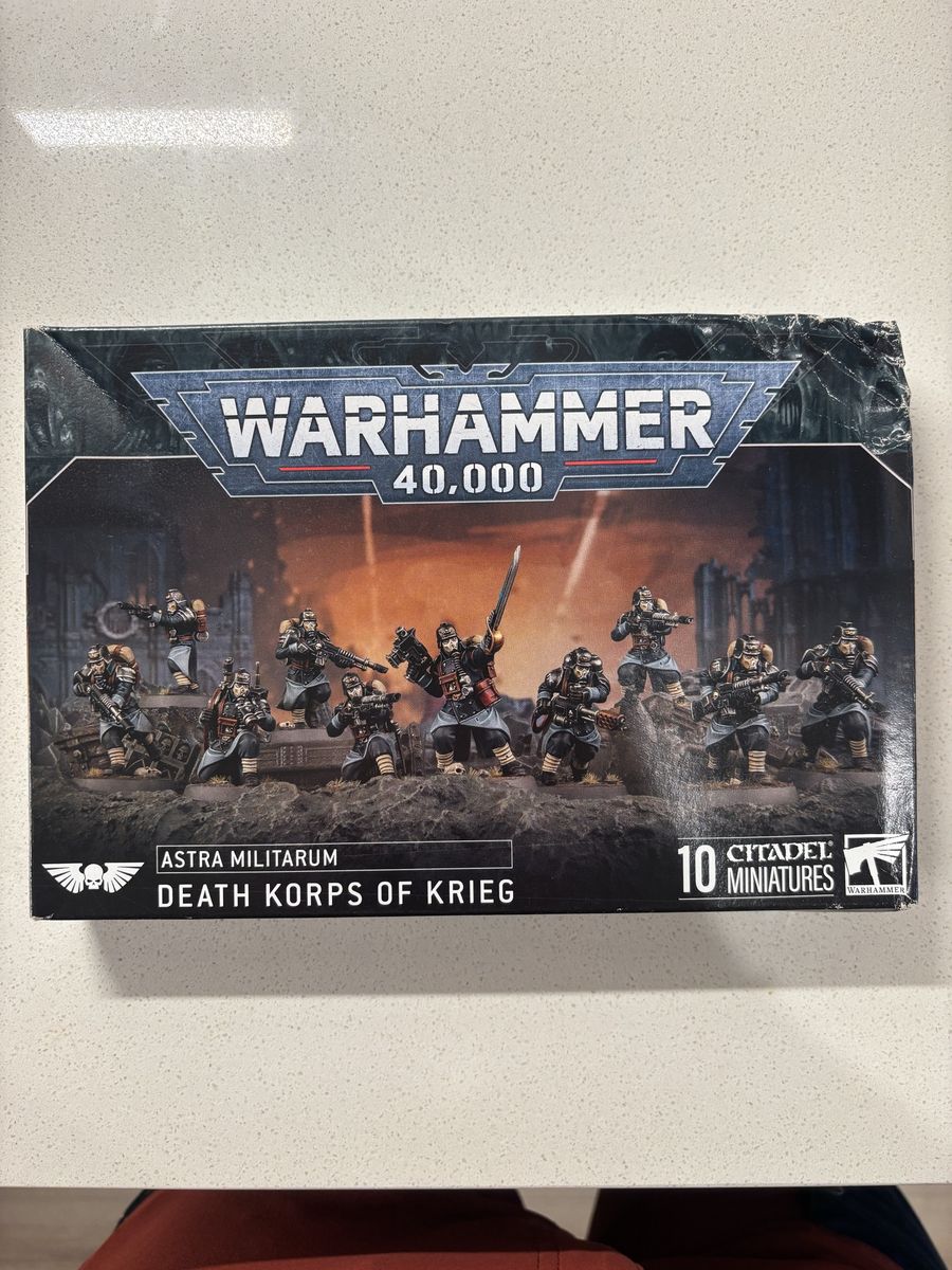 Warhammer 40K Astra Militarum Death Korps of Krieg 10 Citadel Miniatures New