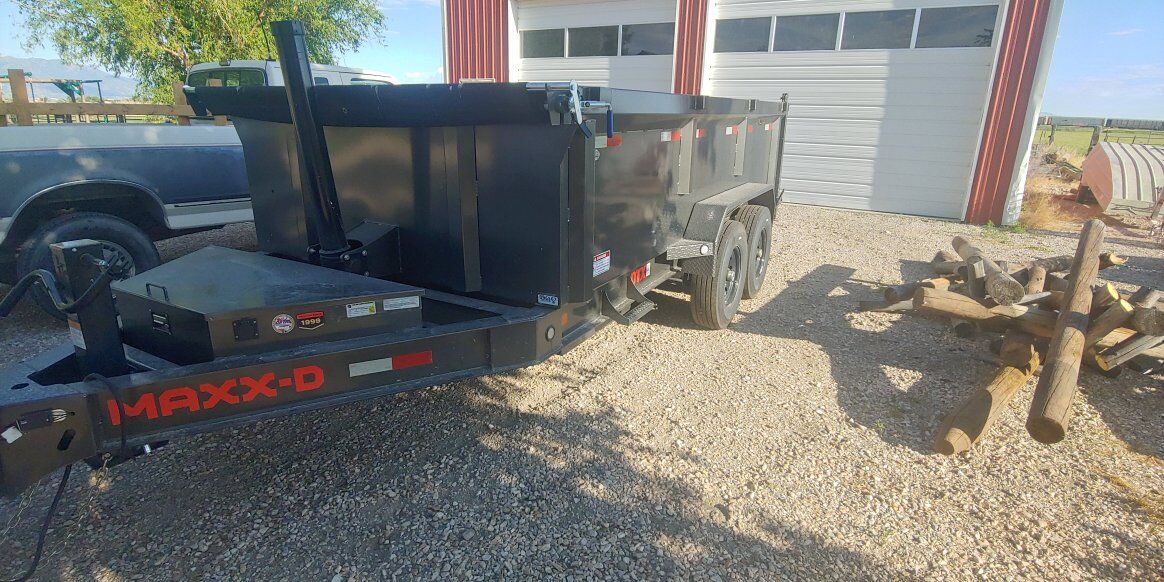 7x16' Dump Trailer Rental