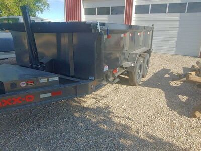 7x16' Dump Trailer Rental