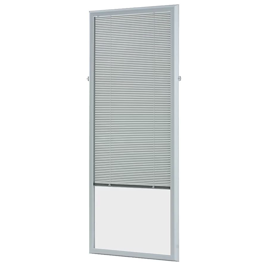 encapsulated mini blinds for full view door/window