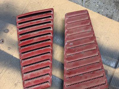 1967 1968 Ford Mustang Fastback Vent Louver set