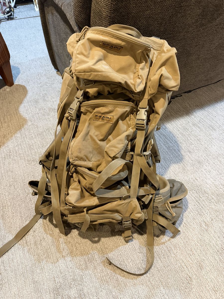 Kifaru Duplex Lite Frame with Hoodlum Bag and extras