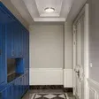Brand new Energetic 14” Slim LED Flush Mount Light Fixture. Brushed Nickel Finish.