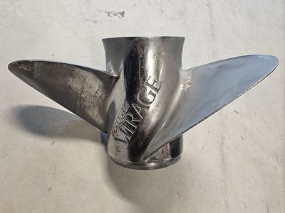Quicksilver Mirage Stainless Steel Boat Propeller